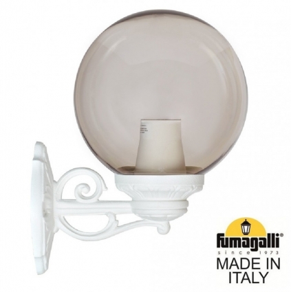 Уличный настенный светильник Fumagalli G30.131.000.WZE27 на площадь до 4 кв.м., цвет белый,  в классическом стиле