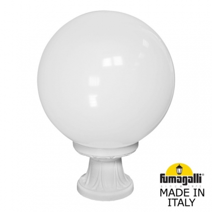 Садовый светильник Fumagalli G30.110.000.WYE27 на площадь до 4 кв.м., цвет белый,  в классическом стиле