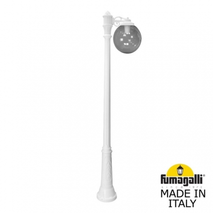 Садовый светильник Fumagalli G30.157.S10.WZE27 на площадь до 4 кв.м., цвет белый,  в классическом стиле