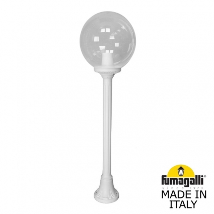 Садовый светильник Fumagalli G30.151.000.WXE27 на площадь до 4 кв.м., цвет белый,  в классическом стиле