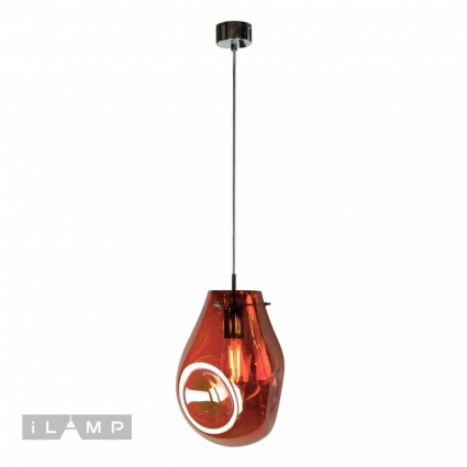 Подвесной светильник iLamp Pear 8827/1P BR для кухни площадью до 3 кв.м.,  в современном стиле
