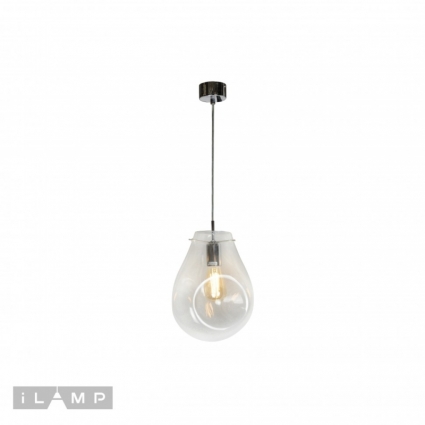 Подвесной светильник iLamp Pear 8827/1P CR для кухни площадью до 3 кв.м.,  в современном стиле