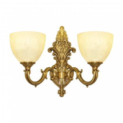 Бра Bohemia Ivele Crystal Verona 7214B14/2/175 FP P1 U Pair для больших залов площадью до 4 кв.м.,  в классическом стиле