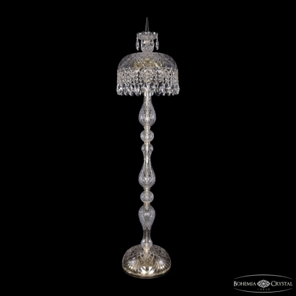 Торшер Bohemia Ivele Crystal 14781T1/35-145 G для больших залов площадью до 10 кв.м.,  в классическом стиле