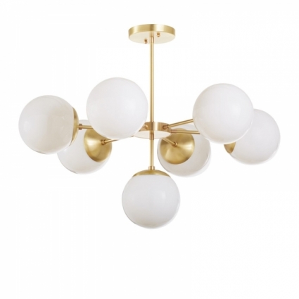 Люстра на штанге ImperiumLoft Copper Light 85365-22 для гостиной площадью до 14 кв.м.,  в стиле модерн