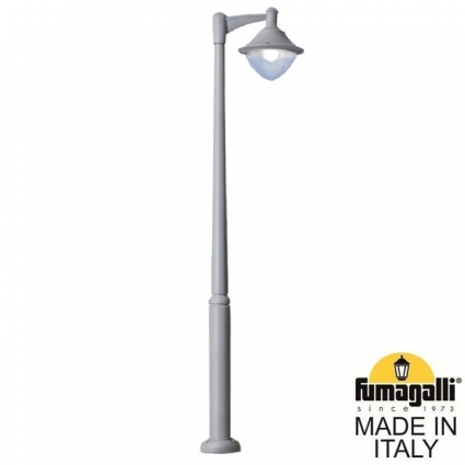 Парковый фонарь Fumagalli Vivi V50.365.A10.LXH27, цвет серый,  в стиле модерн