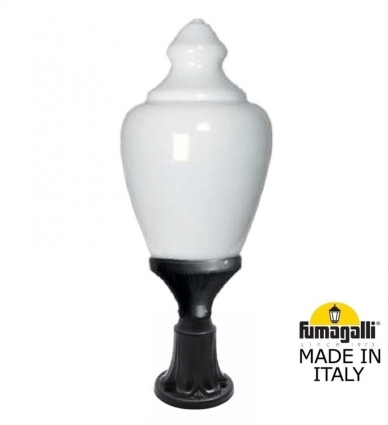 Ландшафтный светильник Fumagalli Cana C50.113.000.AYE27, цвет черный,  в классическом стиле