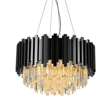 Подвесная люстра Delight Collection Barclay A006-600 L6 br.dark nickel для гостиной площадью до 12 кв.м.,  в современном стиле