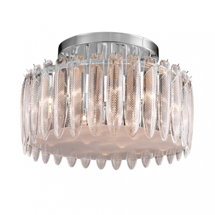 Потолочная люстра Delight Collection MD22027002 MX22027002-D65 chrome для гостиной площадью до 24 кв.м.,  в современном стиле