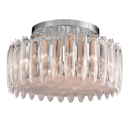 Потолочная люстра Delight Collection MD22027002 MX22027002-D85 chrome для гостиной площадью до 30 кв.м.,  в современном стиле