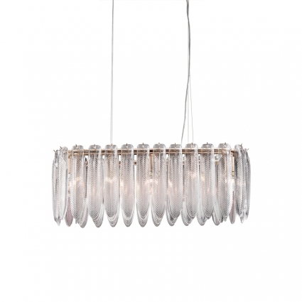 Подвесная люстра Delight Collection MD22027002 MD22027002-L82 light rose gold для гостиной площадью до 20 кв.м.,  в современном стиле