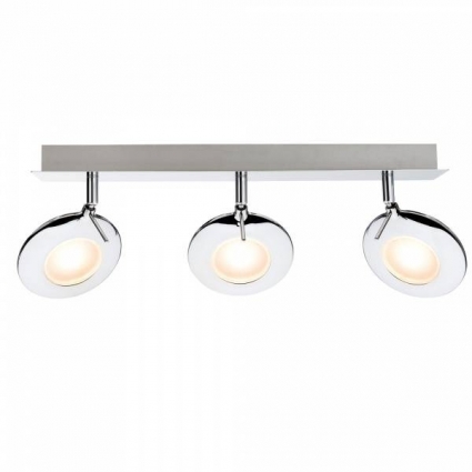 Спот светодиодный Paulmann Orb 60252 для экспозиции площадью до 4.5 кв.м., цвет хром,  в стиле Хай-тек