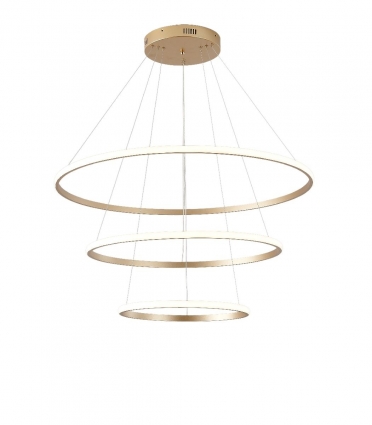 Подвесная люстра Zortes Ringolight ZRS.33320.75C для гостиной площадью до 24 кв.м.,  в стиле Хай-тек