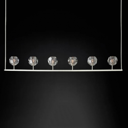 Подвесная люстра ImperiumLoft Rh Boule De Cristal 240203-22 для гостиной площадью до 12 кв.м.,  в стиле модерн