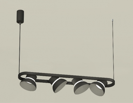 Подвесной светильник Ambrella Light Traditional DIY (С9164, N8141) XB9164080 для офиса, цвет черный