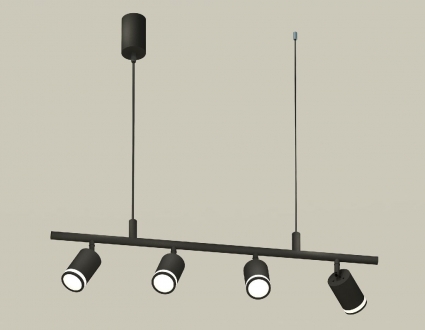 Подвесной светильник Ambrella Light Traditional DIY (С9002, С6313, N6221) XB9002150 для офиса, цвет черный