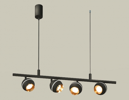 Подвесной светильник Ambrella Light Traditional DIY (С9002, С1102, N7034) XB9002500 для офиса, цвет черный