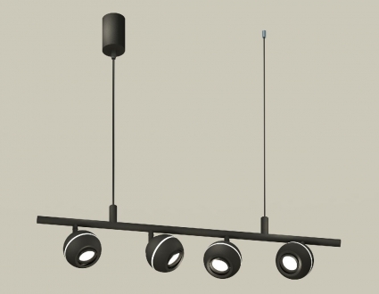 Подвесной светильник Ambrella Light Traditional DIY (С9002, С1102, N7002) XB9002530 для офиса, цвет черный