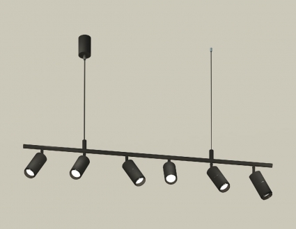 Подвесной светильник Ambrella Light Traditional DIY (С9006, С6302, A2061, N6121) XB9006130 для офиса, цвет черный