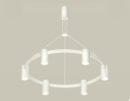 Подвесная люстра Ambrella Light Traditional DIY (С9021, N6101) XB9021100 для офиса, цвет белый
