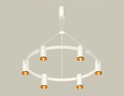 Подвесная люстра Ambrella Light Traditional DIY (С9021, N6134) XB9021152 для офиса, цвет белый