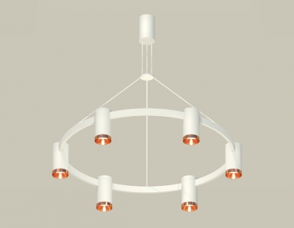 Подвесная люстра Ambrella Light Traditional DIY (С9021, N6135) XB9021153 для офиса, цвет белый
