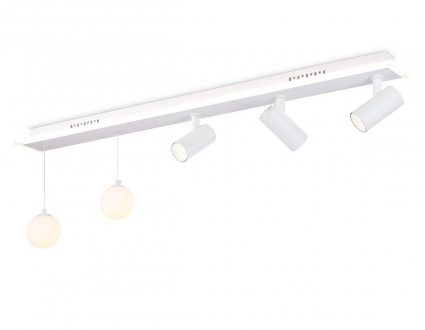 Потолочная люстра Ambrella Light Comfort LineTech FL66201 для больших залов площадью до 40 кв.м.