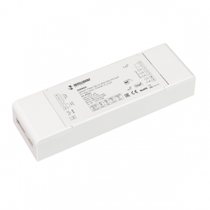 Диммер Arlight SMART-PWM-105-72-RGB-MIX-PD-SUF (12-48V, 5x6A, TUYA Wi-Fi, 2.4G) 037265, цвет белый