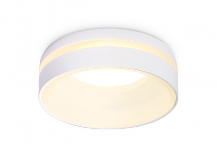 Встраиваемый светильник Ambrella Light Acrylic Frost TN3305 для спальни, цвет белый,  в современном стиле