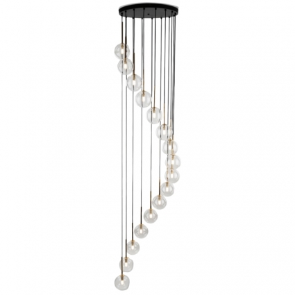 Каскадная люстра TK Lighting 10182 Aurora a068315 для больших залов площадью до 20 кв.м.,  в стиле модерн