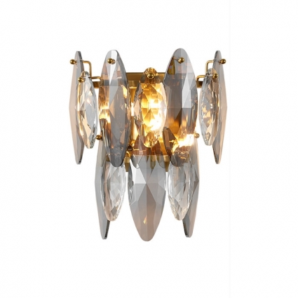 Настенный светильник Delight Collection MT8980-W brass для гостиной, цвет латунь