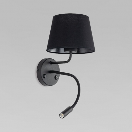 Бра TK Lighting 10081 Maja a068653 для спальни площадью до 2 кв.м., цвет черный