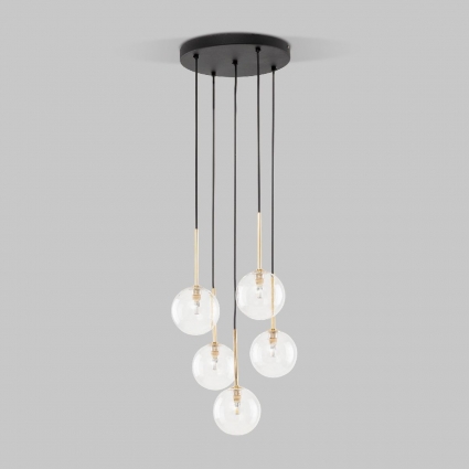 Каскадная люстра TK Lighting 5943 Nilos a068680 для гостиной площадью до 6 кв.м.,  в стиле модерн