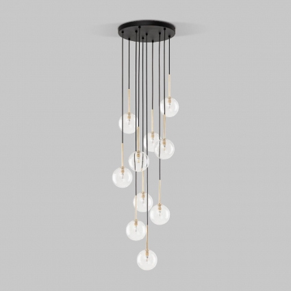 Каскадная люстра TK Lighting 5944 Nilos a068679 для гостиной площадью до 12 кв.м.,  в стиле модерн