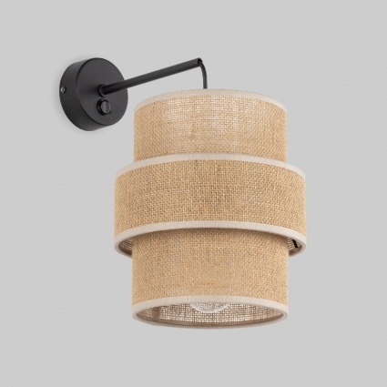 Бра TK Lighting 5400 Calisto a068431 для спальни площадью до 2 кв.м., цвет черный