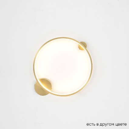 Настенный светильник Crystal Lux REAL AP18W LED BRASS для гостиной, цвет латунь,  в современном стиле