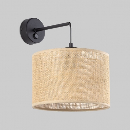 Бра TK Lighting 6858 Juta a068750 для спальни площадью до 2 кв.м., цвет черный