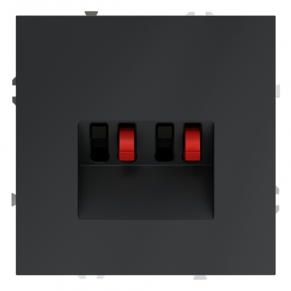Розетка акустическая Voltum S70 VLS060307 (графит), цвет графит