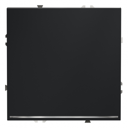 Выключатель одноклавишный с подсветкой Voltum S70 VLS010207 (графит), цвет графит