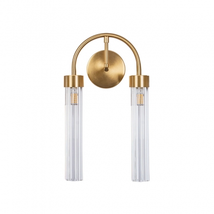 Бра Arte Lamp Borgia A4088AP-2AB для гостиной площадью до 3 кв.м., цвет бронза