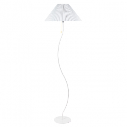 Торшер Arte Lamp Agatha A5069PN-1WH для гостиной площадью до 1 кв.м., цвет белый