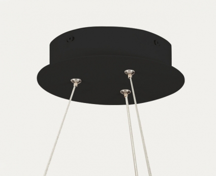 Основание для подвесного светильника Italline IT011-5025 black, цвет черный