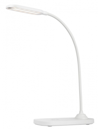 Настольная аккумуляторная лампа Эра NLED-524-6W-W Б0068571 для офиса, цвет белый,  в современном стиле