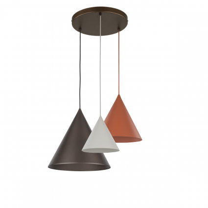 Подвесной светильник TK Lighting 11086 CONO MIX a070966 для кафе и ресторанов, цвет черный,  в стиле модерн