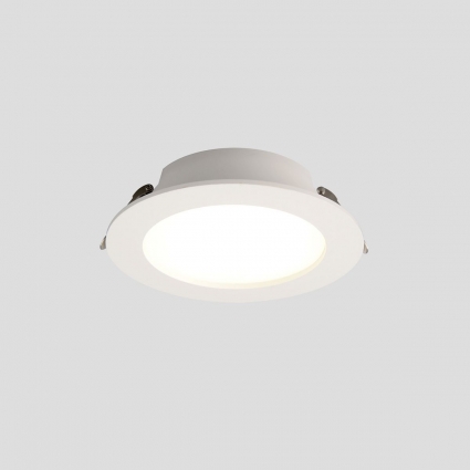 Встраиваемый светильник Crystal Lux CLT 529C118 WH 4000K для ванной, цвет белый,  в современном стиле
