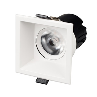 Карданный светильник Arlight MS-FLOW-BUILT-S85x85-6W Day4000 (WH, 38 deg, 230V) (IP20 Металл) 060944 для гостиной, цвет белый