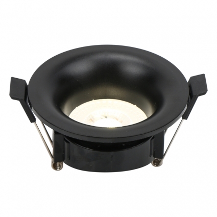 Встраиваемый светильник General GCL-MR16-R-BLACK 661285 для гостиной, цвет черный,  в современном стиле