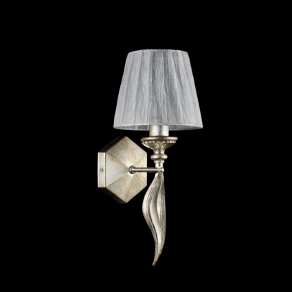 Бра Maytoni Serena Antique ARM041-01-G для спальни площадью до 2.2 кв.м., цвет белый,  в стиле арт-деко