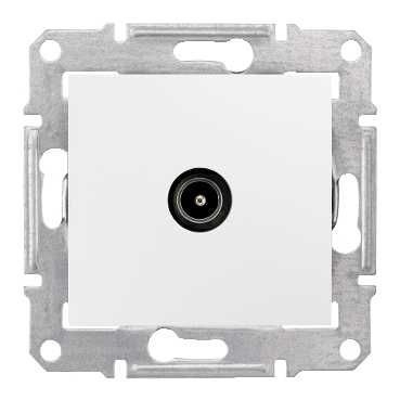 Розетка TV оконечная Schneider Electric Sedna 1dB SDN3201621, цвет белый,  в современном стиле
