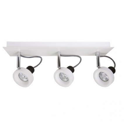 Спот Lightstar Varieta 16 210136 для экспозиции площадью до 8.3 кв.м., цвет белый,  в стиле лофт